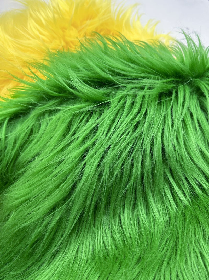 Long-Pile Cascading Faux Fur Fabric — 11cm Shag, 50×60cm Panel — 详情-16