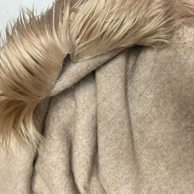 Long-Pile Cascading Faux Fur Fabric — 11cm Shag, 50×60cm Panel — 详情-27