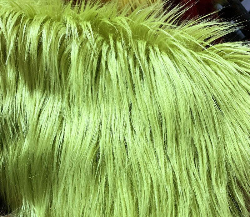 Long-Pile Cascading Faux Fur Fabric — 11cm Shag, 50×60cm Panel — 详情-30
