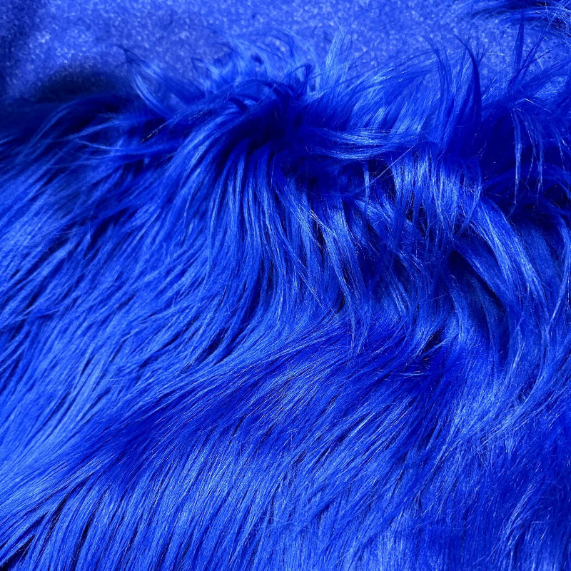 Long-Pile Cascading Faux Fur Fabric — 11cm Shag, 50×60cm Panel — 详情-31