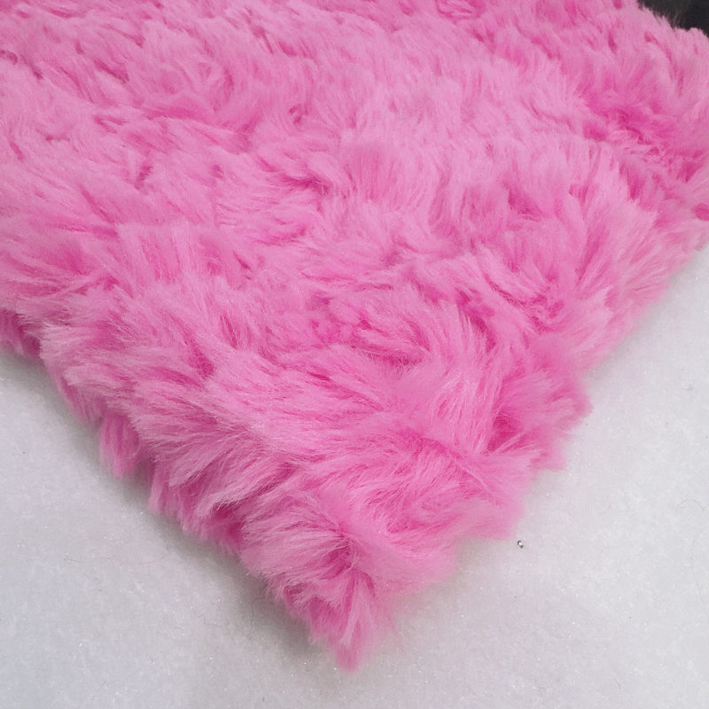 Rabbit-fur-patterned fabric