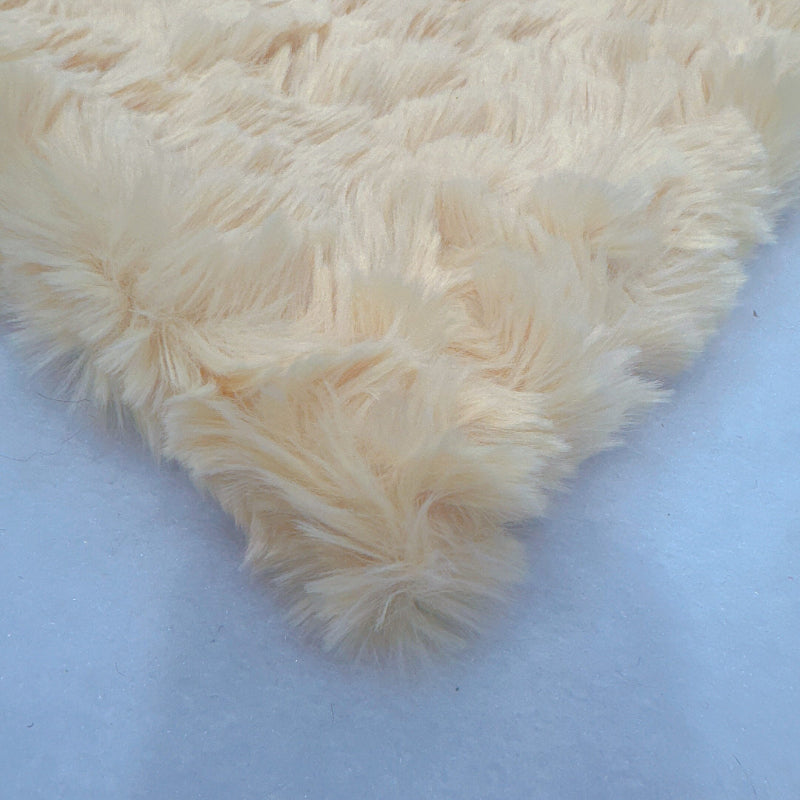Rabbit-fur-patterned fabric