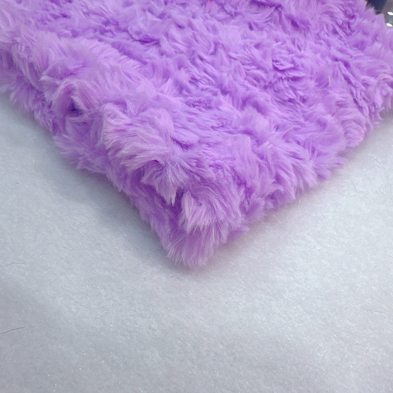 Rabbit-fur-patterned fabric