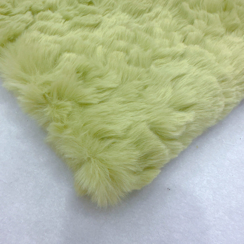 Rabbit-fur-patterned fabric