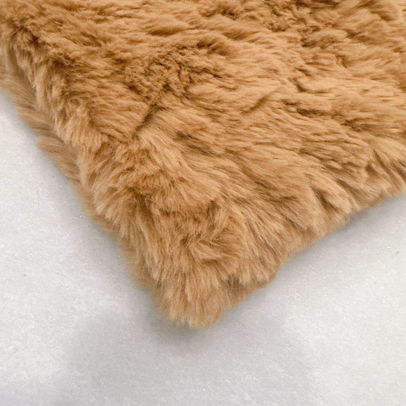 Rabbit-fur-patterned fabric