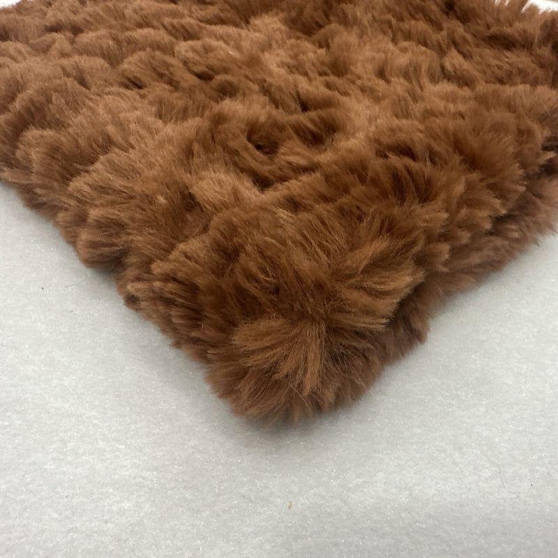 Rabbit-fur-patterned fabric
