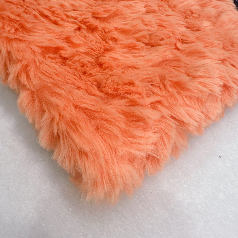 Rabbit-fur-patterned fabric