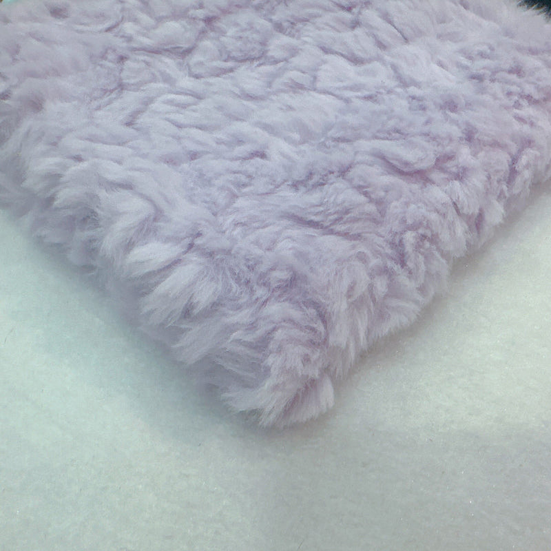 Rabbit-fur-patterned fabric