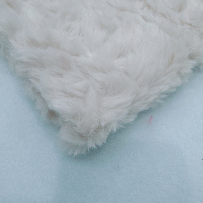 Rabbit-fur-patterned fabric