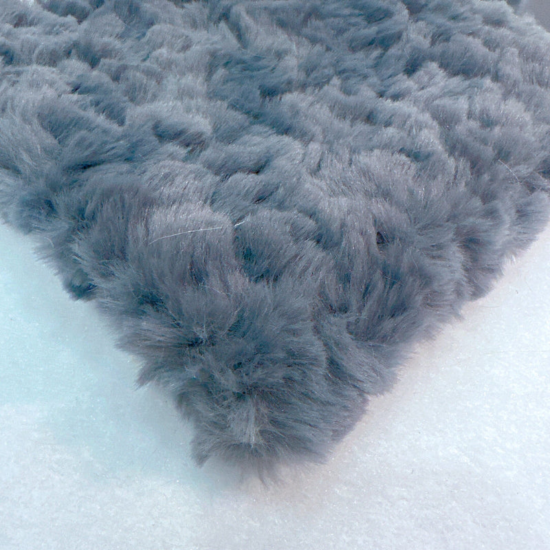 Rabbit-fur-patterned fabric